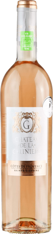Free Shipping | Rosé Wine Château de La Galinière Young A.O.C. Côtes de Provence Provence France Syrah — Shiraz, Cinsault, Vermentino 75 cl