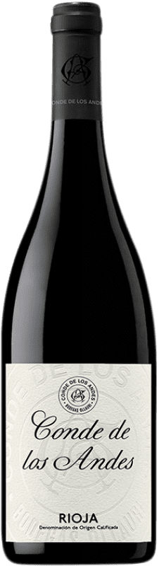 26,95 € Envío gratis | Vino tinto Muriel Conde de los Andes Crianza D.O.Ca. Rioja