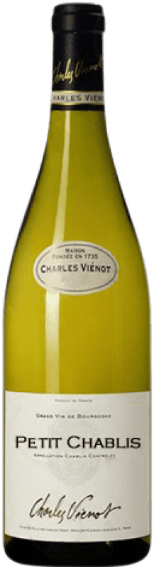 31,95 € Spedizione Gratuita | Vino bianco Charles Vienot Giovane A.O.C. Petit-Chablis