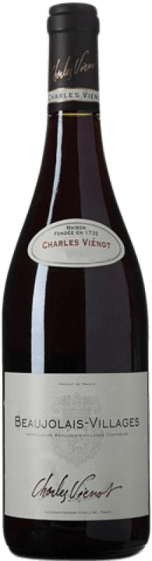 22,95 € Spedizione Gratuita | Vino rosso Charles Vienot Crianza A.O.C. Beaujolais-Villages