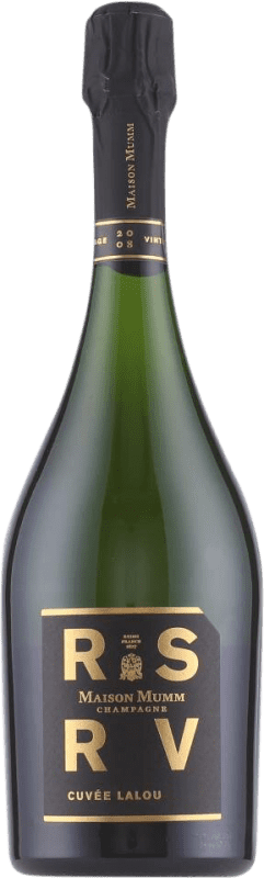 161,95 € Бесплатная доставка | Белое игристое G.H. Mumm RSRV Lalou Grand Cru A.O.C. Champagne