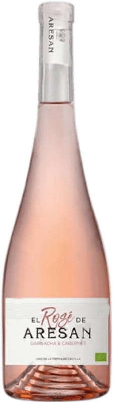 11,95 € Spedizione Gratuita | Vino rosato Castillo de Aresan El Rosé Giovane I.G.P. Vino de la Tierra de Castilla