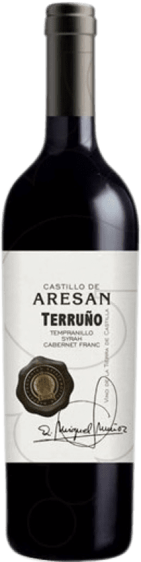 Free Shipping | Red Wine Castillo de Aresan Terruño Crianza — Aged I.G.P. Vino de la Tierra de Castilla Castilla la Mancha y Madrid Spain Tempranillo, Syrah — Shiraz, Cabernet Franc 75 cl