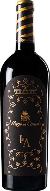 Бесплатная доставка | Красное вино Pago de Cirsus La A Pago Bolandin Наварра Испания Tempranillo, Syrah, Cabernet Sauvignon 75 cl