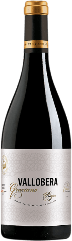 19,95 € | Красное вино Vallobera старения D.O.Ca. Rioja Ла-Риоха Испания Graciano 75 cl