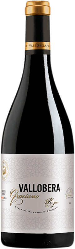 19,95 € | 红葡萄酒 Vallobera Crianza — 陈酿 D.O.Ca. Rioja 拉里奥哈 西班牙 Graciano — 格拉西亚诺 75 cl