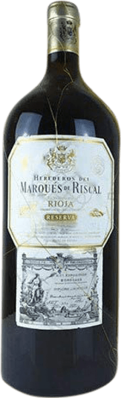 216,95 € Free Shipping | Red wine Marqués de Riscal Reserva D.O.Ca. Rioja The Rioja Spain Tempranillo, Graciano, Mazuelo, Carignan Imperial Bottle-Mathusalem 6 L