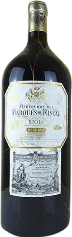 Envio grátis | Vinho Tinto Marqués de Riscal Reserva D.O.Ca. Rioja La Rioja Espanha Tempranillo, Graciano, Mazuelo, Cariñena — Carignan Garrafa Salmanazar 9 L