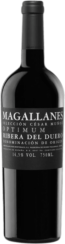 Envio grátis | Vinho tinto César Muñoz Magallanes Optimum D.O. Ribera del Duero Castela e Leão Espanha Tempranillo 75 cl