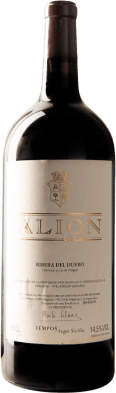 791,95 € 免费送货 | 红酒 Alión D.O. Ribera del Duero 瓶子 Jéroboam-双Magnum 3 L