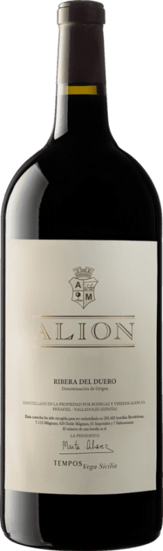 699,95 € | Rotwein Alión D.O. Ribera del Duero Kastilien und León Spanien Tempranillo Doppelmagnum Jeroboam-Flasche 3 L