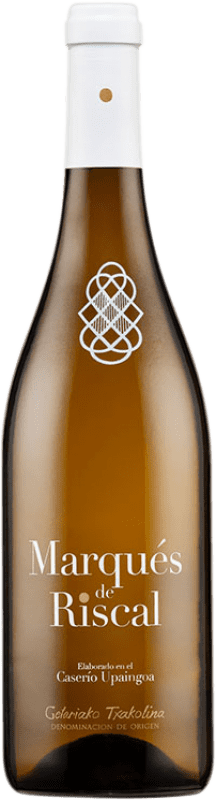 10,95 € Free Shipping | White Wine Marqués de Riscal Aldaixa Txakolina Young D.O. Getariako Txakolina