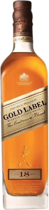 209,95 € Envio grátis | Whisky Blended Johnnie Walker Gold Label Reserva 18 Anos