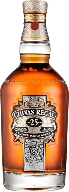 332,95 Envío gratis | Whisky Blended Chivas Regal 25 Años