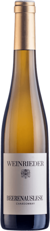 Free Shipping | White wine Weinrieder Beerenauslese Austria Chardonnay Half Bottle 37 cl