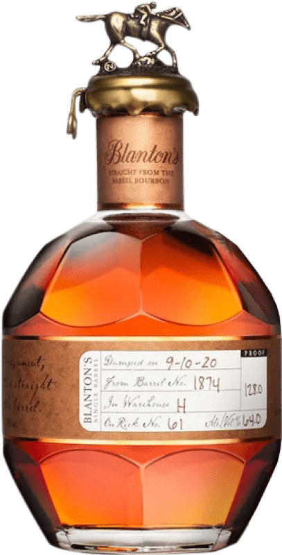 免费送货 | 波本威士忌 Blanton's Straight From Barrel 预订 美国 70 cl