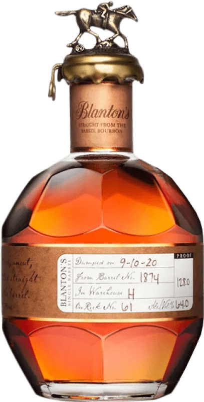 192,95 € Free Shipping | Bourbon Whisky Blanton's Straight, Barrel Reserve — Aged