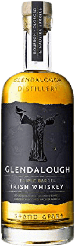 Free Shipping | Whisky Blended Glendalough Triple Barrel Reserve Ireland 70 cl