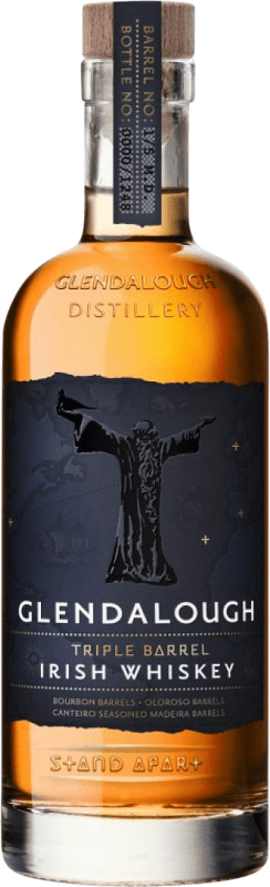 Spedizione Gratuita | Whisky Blended Glendalough Triple Barrel Riserva Irlanda 70 cl