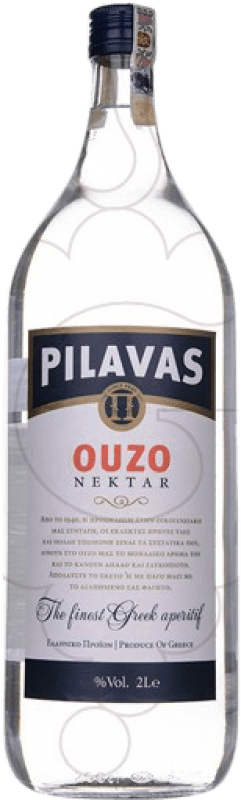 38,95 € Spedizione Gratuita | Anice Pilavas Ouzo Bottiglia Speciale 2 L