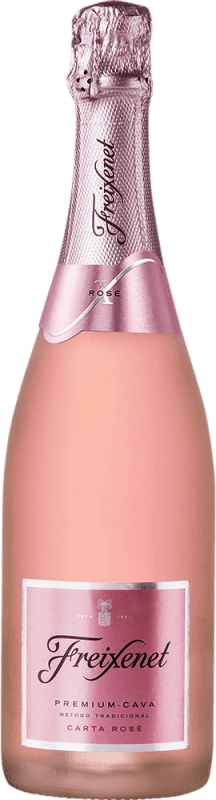 10,95 € Free Shipping | Rosé Sparkling Wine Freixenet Carta Rosé Dry D.O. Cava