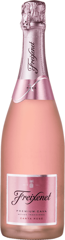 8,95 € | Розовое игристое Freixenet Carta Rosé сухой D.O. Cava Каталония Испания Grenache, Trepat 75 cl