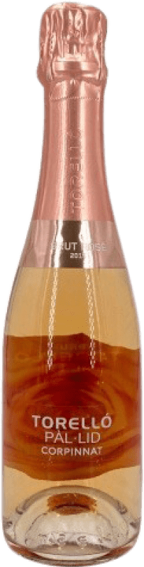 Envio grátis | Espumante rosé Agustí Torelló Pal.lid Rose Brut Reserva Corpinnat Catalunha Espanha Meia Garrafa 37 cl