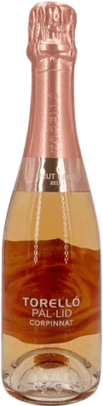 19,95 € Kostenloser Versand | Rosé Sekt Agustí Torelló Brut — Herb Rosé, Pàl·lid — Hell Reserve — Gereift Corpinnat Halbflasche 37 cl