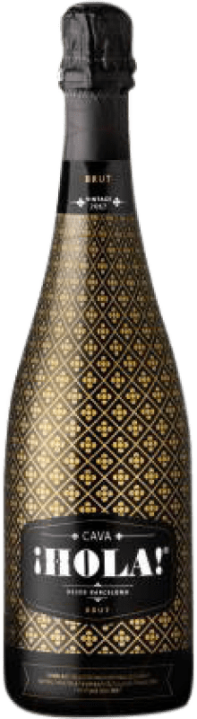 11,95 € | Blanc mousseux Hola Brut D.O. Cava Catalogne Espagne Macabeo, Xarel·lo, Parellada 75 cl