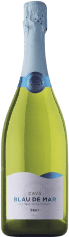 10,95 € Бесплатная доставка | Белое игристое Blau de Mar брют D.O. Cava