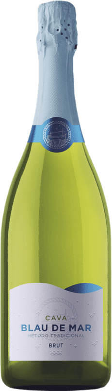 7,95 € | Vin Mousseux Blanc Blau de Mar Brut D.O. Cava Catalogne Espagne 75 cl