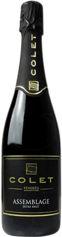 31,95 € | Espumante rosé Colet Assemblage Rosat Brut D.O. Penedès Catalunha Espanha Pinot Preto, Chardonnay 75 cl