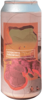 Бесплатная доставка | Пиво Doskiwis Major Leagues Hazy IPA Испания Банка 37 cl
