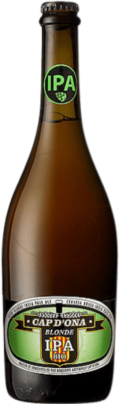 Free Shipping | Beer Apats Cap d'Ona Blonde IPA Bio France 75 cl