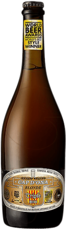 Free Shipping | Beer Apats Cap d'Ona Blonde Triple Bio France 75 cl