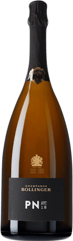 322,95 € | Espumante branco Bollinger P.N. Brut Grande Reserva A.O.C. Champagne Champagne França Pinot Preto Garrafa Magnum 1,5 L