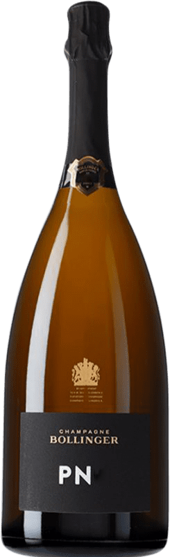 279,95 € Envio grátis | Espumante branco Bollinger PN Brut Grande Reserva A.O.C. Champagne Garrafa Magnum 1,5 L