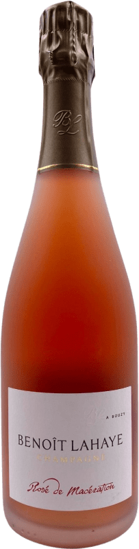 Envio grátis | Espumante rosé Benoît Lahaye Rosé de Macération Extra Brut Grande Reserva A.O.C. Champagne Champagne França Pinot Preto 75 cl