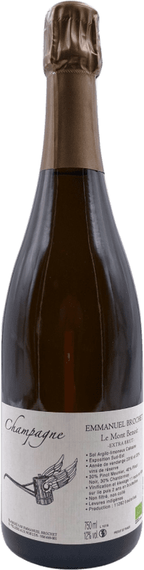 154,95 € Free Shipping | White sparkling Emmanuel Brochet Le Mont Benoît Premier Cru Extra Brut Grand Reserve A.O.C. Champagne