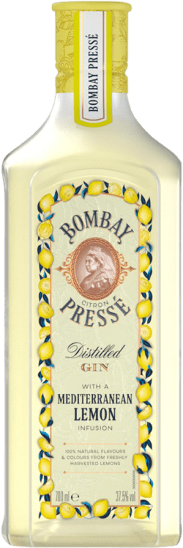 Envoi gratuit | Gin Bombay Presse Lemon Royaume-Uni 70 cl