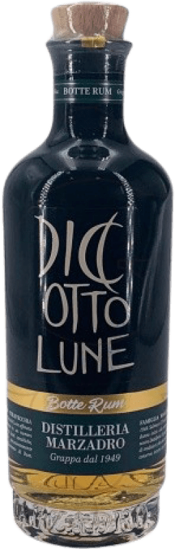 32,95 € | Aguardente Grappa Marzadro Le Diciotto Lune Botte Rum Itália 70 cl
