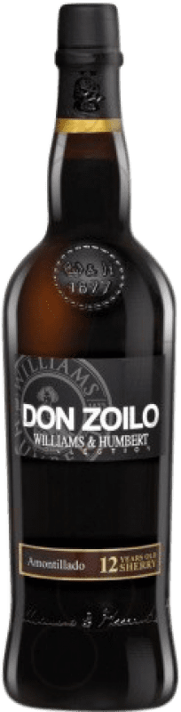 Free Shipping | Fortified wine Williams & Humbert Don Zoilo Amontillado D.O. Jerez-Xérès-Sherry Andalucía y Extremadura Spain 12 Years 75 cl