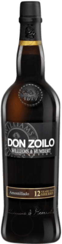 Бесплатная доставка | Креплёное вино Williams & Humbert Don Zoilo Amontillado — Амонтиладо D.O. Jerez-Xérès-Sherry Андалусия Испания 12 Лет 75 cl