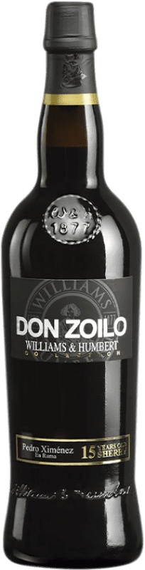 Spedizione Gratuita | Vino fortificato Williams & Humbert Don Zoilo PX en Rama D.O. Jerez-Xérès-Sherry Andalucía y Extremadura Spagna Pedro Ximénez 15 Anni 75 cl