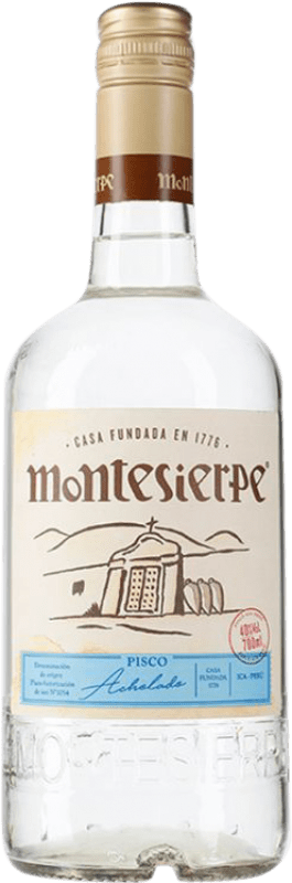 Envoi gratuit | Pisco Montesierpe Acholado Pérou 70 cl