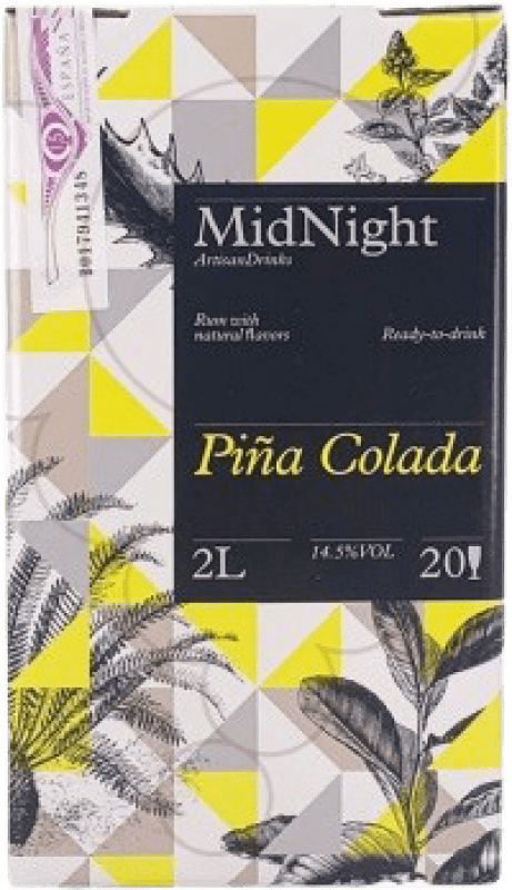 Envio grátis | Schnapps Midnight Espanha Bag in Box 2 L Piña Colada