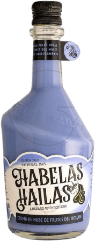 Envio grátis | Licor Creme Habelas Hailas Nube de Frutos del Bosque Espanha 70 cl