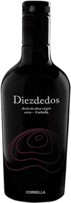 Envío gratis | Aceite de Oliva Cretas Diezdedos Corbella AOVE Virgen Extra España Botella Medium 50 cl