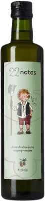 Envio grátis | Azeite de Oliva Cretas 22 Notas Arróniz AOVE Virgem Extra Espanha Garrafa Medium 50 cl