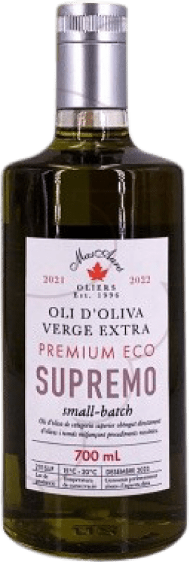 Envoi gratuit | Huile d'Olive Mas Auró Supremo HOVE Vierge Extra D.O. Empordà Catalogne Espagne 70 cl